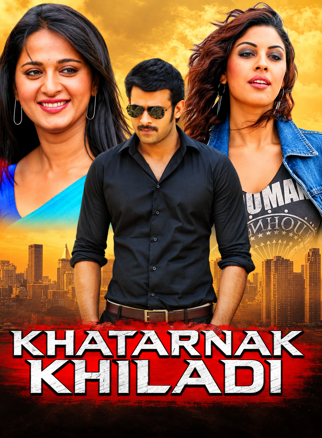 Khatarnak Khiladi (Mirchi) (2013) (Hindi + Telugu) Dual Audio UnCut South Movie BluRay HD ESub
