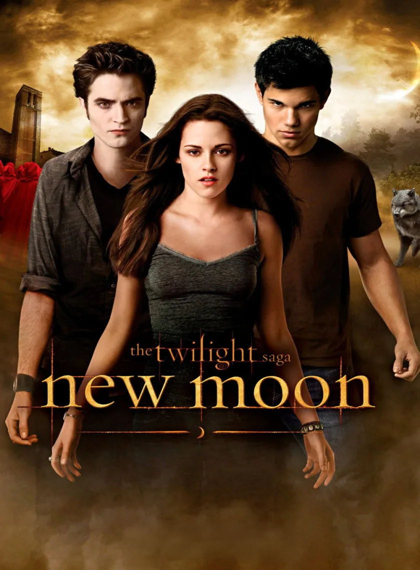 The Twilight Saga - New Moon (2009) (Hindi + English) Dual Audio Hollywood Movie HD ESub